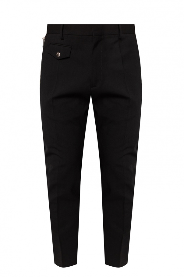 Dsquared2 ‘Cigarette Fit’ pleat-front trousers